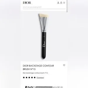 Dior top brush 15